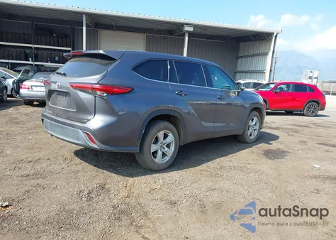 2021 Toyota Highlander Le из США, поврежденный, VIN 5TDZZRAH3MS535087